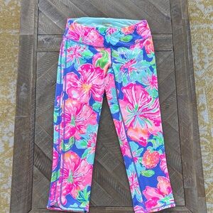 Lilly Pulitzer Vibrant Floral Kids Leggings